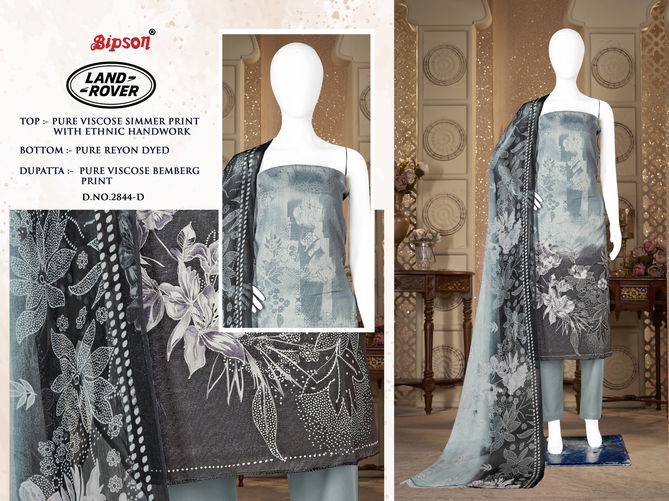 Land Rover 2844 By Bipson Pure Viscose Printed Dress Material Wholesale Shop In Surat